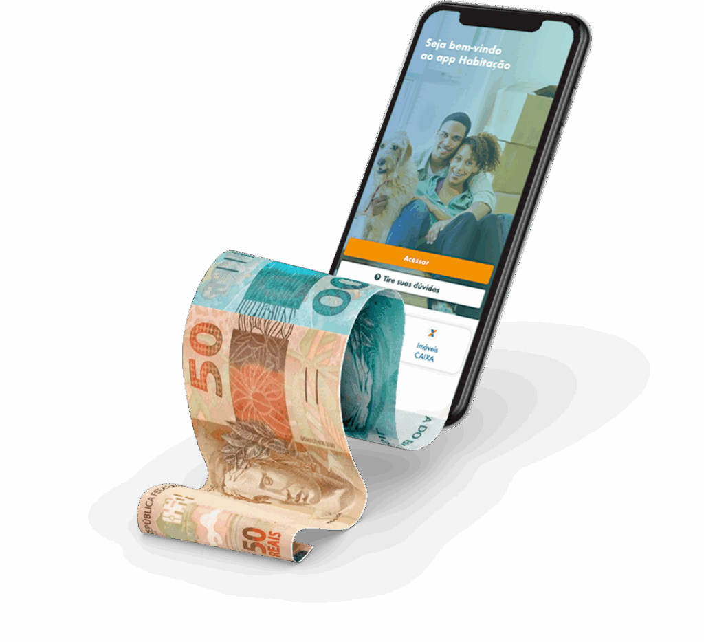 financiamento imobiliario - App Caixa
